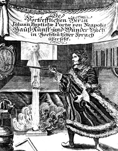 ヨハネスバプティスタデッラポルタ作「マギアナチュラリスの口絵」、1715年 作： Unbekannt