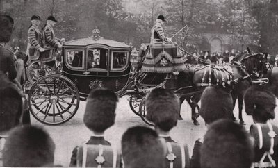 1910年5月20日、キングエドワード7世、ロンドンの葬列。 作： Unbekannt