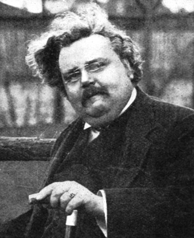 GKチェスタートン1874-1936、20世紀初頭の英語作家 作： Unbekannt