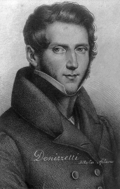 ガエターノドニゼッティ1797-1848、イタリアの作曲家、20世紀 作： Unbekannt