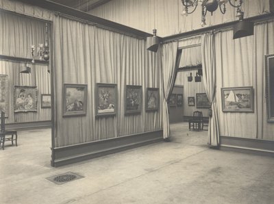 ギャルリーデュランルエル、オーギュストルノワール展、1920年。 作： Unbekannt
