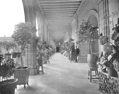 La Paz Vizcainas、メキシコシティ、メキシコ、c1900の学校のギャラリー。 作： Unbekannt