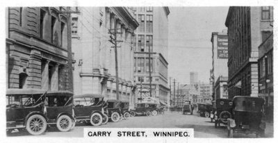 Garry Street、ウィニペグ、マニトバ州、カナダ、c1920s 作： Unbekannt