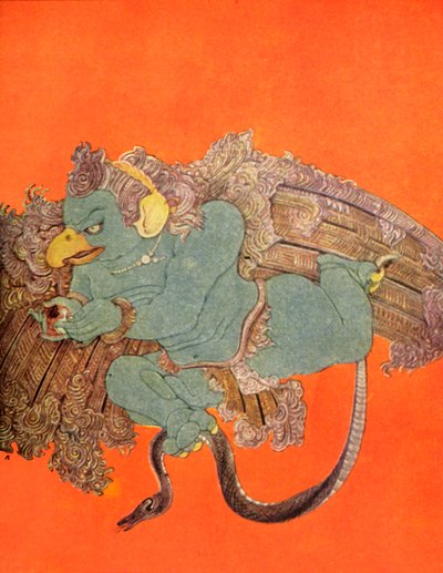 「ガルーダ」、1920年。 作： Unbekannt