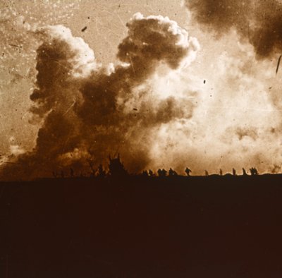 ガス攻撃、北フランス、ベルダン、c1914-c1918 作： Unbekannt