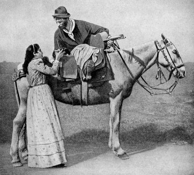 ガウチョの恋人たちが交わしたメイトカップ、アルゼンチン、1922 作： Unbekannt