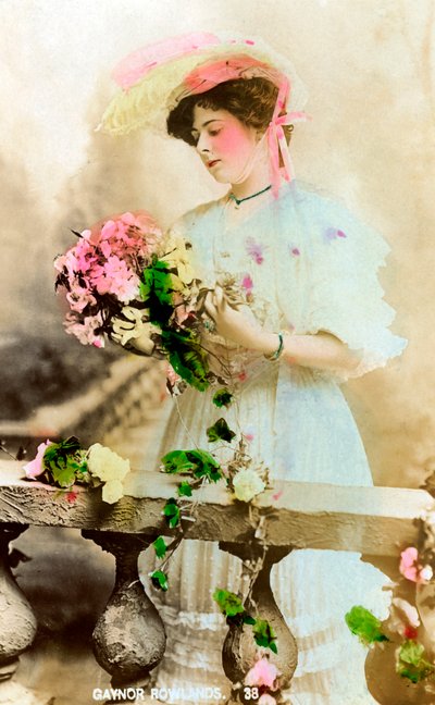 ゲイナーローランズ1883-1906年、イギリスの女優、20世紀初頭 作： Unbekannt