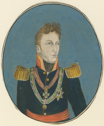 Gebhard Leberecht von Blucher 1742-1819、c。 1800 作： Unbekannt