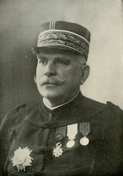 ジョフレ将軍、1919年。 作： Unbekannt