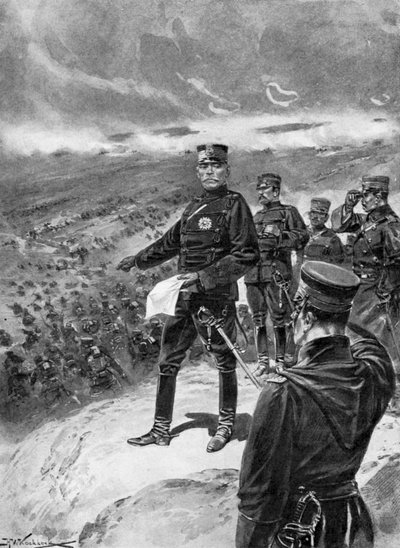 日露戦争1904-5日露日本軍司令官 作： Unbekannt