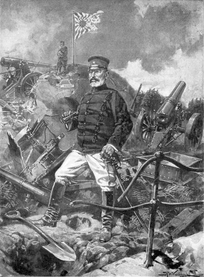 露木将軍、日露戦争、1904-5 作： Unbekannt