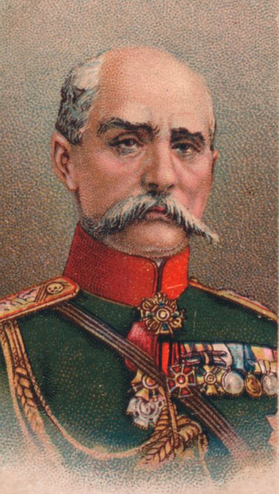 プラトンレチツキー将軍1856〜1921年、第一次世界大戦ロシア軍司令官 作： Unbekannt