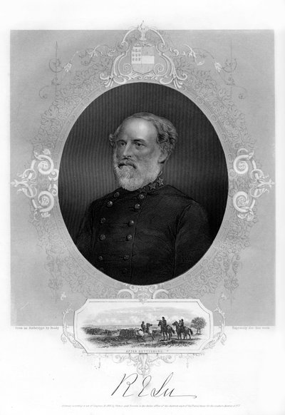 ロバート・イー・リー将軍、南軍将軍、1862-1867 作： Unbekannt