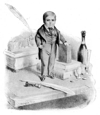 トム・サム将軍、c1840s 作： Unbekannt