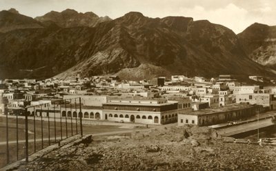 General View 2、Aden、c1918-c1939。 作： Unbekannt