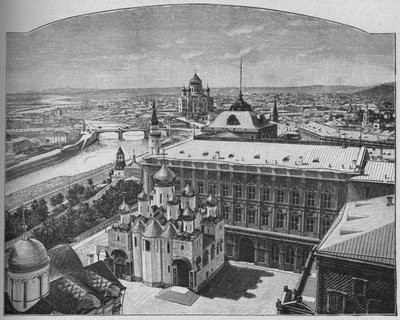 モスクワ市の概観、1902 作： Unbekannt