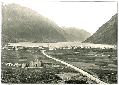 一般的な見解、ノルウェー、オッデ、1895年。 作： Unbekannt