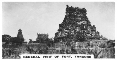 砦、タンゴレ、タミルナードゥ州、インド、c1925の全体図 作： Unbekannt