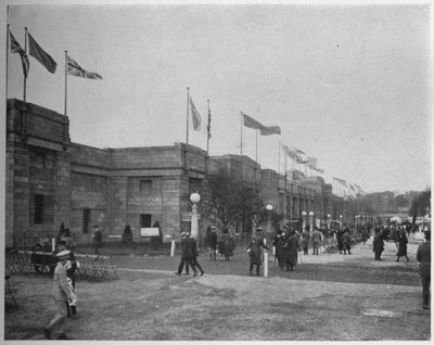 工学宮殿の概観、大英帝国展、ウェンブリー、ロンドン、1924 作： Unbekannt