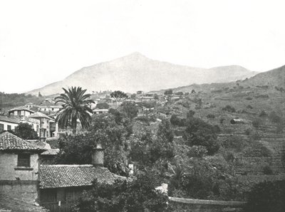 ピーク、テネリフェ島、カナリア諸島、スペイン、1895年を示す全体図。 作： Unbekannt