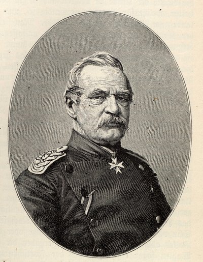 陸軍元帥 アルブレヒト・フォン・ルーン伯爵 1803-1879年 作： Unbekannt