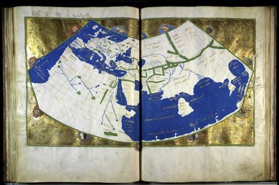 プトレマイオスの地理学、1454年頃 作： Unbekannt