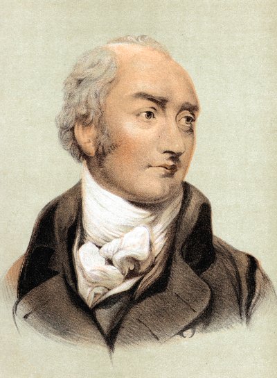 ジョージ・カニング1770-1827、1827年からイギリスの政治家と首相 作： Unbekannt