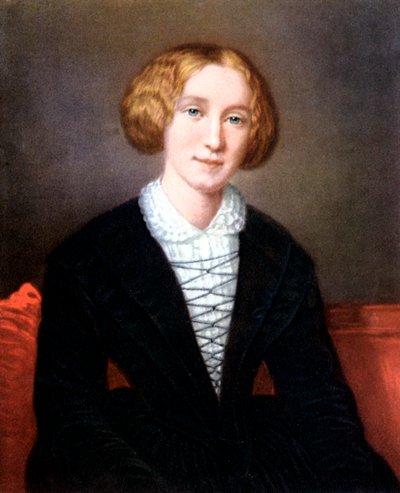 若い女性としてのジョージ・エリオット、c1840 作： Unbekannt