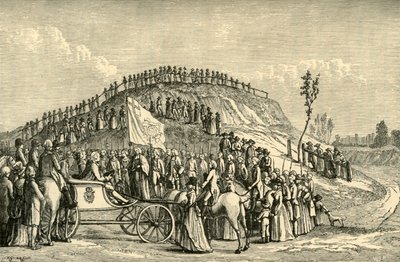 ジョージ3世とクイーンシャーロット、イートンモンテム、1778年、1911年。 作： Unbekannt