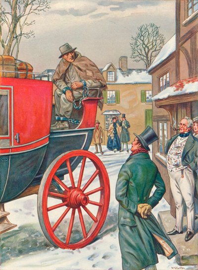 ドーチェスターから刑務所までの鎖状のジョージラブレス1797-1874、1834年、1934年 作： Unbekannt