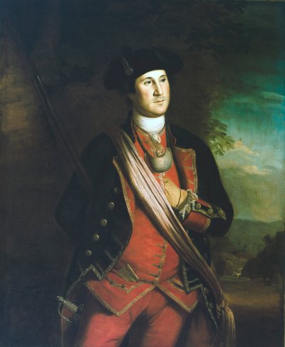 ジョージワシントン1732-1799年、米国初代大統領 作： Unbekannt