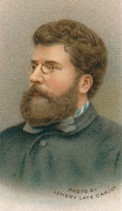 ジョルジュビゼー1838-1875、フランスの作曲家、1911年 作： Unbekannt