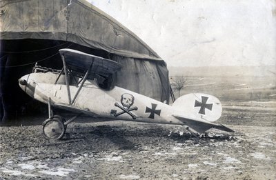 ドイツアルバトロスDV、ソイリー、フランス、1918年1月2日 作： Unbekannt