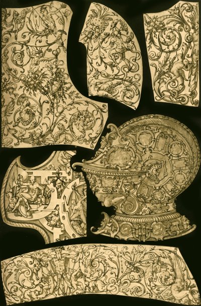 ドイツ ルネサンスの金属細工、1898 年。 作： Unbekannt