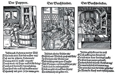 1903年の16世紀のドイツの本の製造 作： Unbekannt