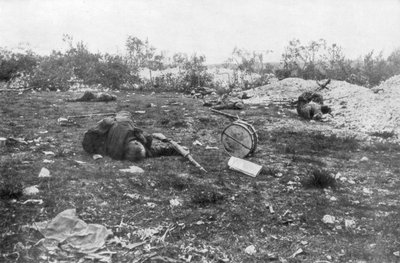 ドイツの死者、フランス、シャンパーニュの2回目の戦い、1915年9月25日〜11月6日 作： Unbekannt