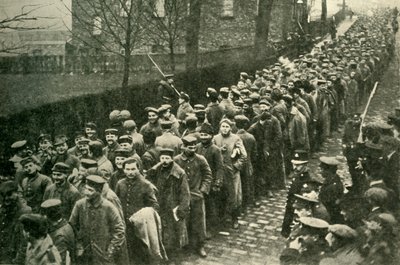英国でのドイツの捕虜、第一次世界大戦、1915年、1920年。 作： Unbekannt