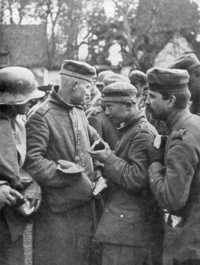 1918年4月18日にドイツの捕虜、フランス 作： Unbekannt