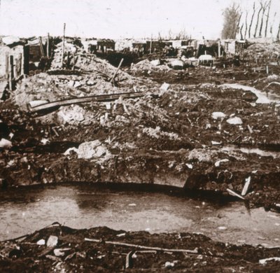 ドイツのシェルター、ノールドスコート、フランダース、ベルギー、c1914-c1918 作： Unbekannt