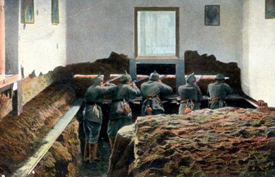 第一次世界大戦中のドイツ兵、c1916 作： Unbekannt