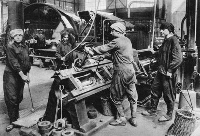 ドイツ国防軍工場、第一次世界大戦、1917年 作： Unbekannt