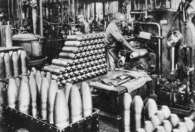 ドイツ国防軍工場、第一次世界大戦、1917年 作： Unbekannt