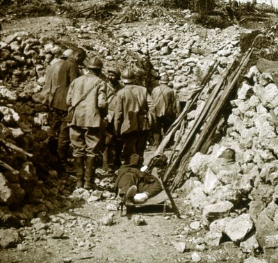 ドイツ人負傷、c1914-c1918 作： Unbekannt
