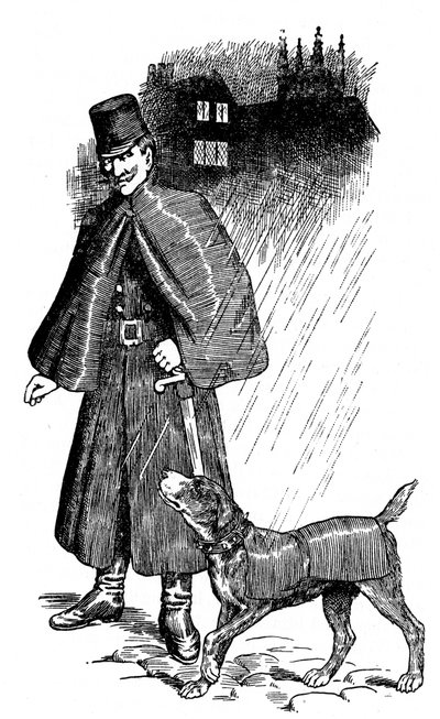 ゲントの警察犬、1907年。 作： Unbekannt