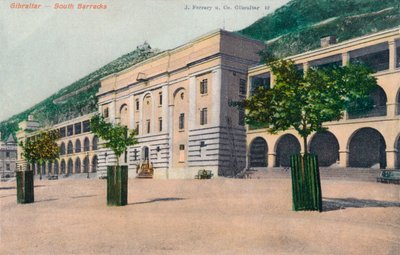 ジブラルタル-南兵舎、1900 作： Unbekannt