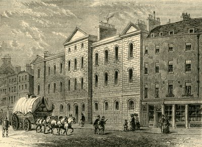 Giltspur Street Compter、1840、c1872。 作： Unbekannt