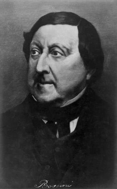ジョアチーノロッシーニ1792-1868、イタリアの作曲家、20世紀 作： Unbekannt