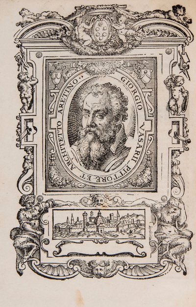 ジョルジョ・ヴァザーリ。 From：ジョルジオヴァザーリ、最も優れたイタリアの画家、彫刻家の生涯、 作： Unbekannt
