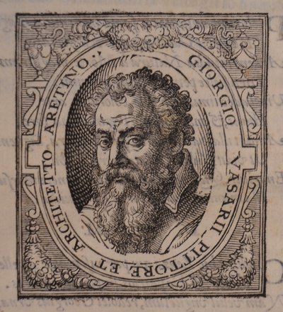 ジョルジョ・ヴァザーリ。出典：Giorgio Vasari、最も優れたイタリアの画家、彫刻家、建築家の生活、1568 作： Unbekannt