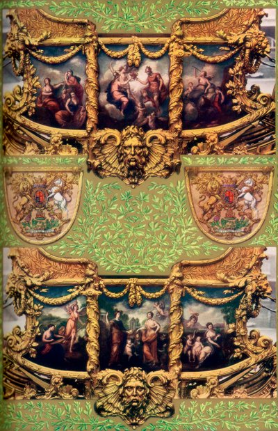 ジョヴァンニチプリアーニスがゴールドステートコーチにパネルを塗装、1762年、1937年 作： Unbekannt